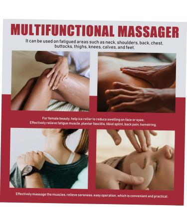 Beavorty Metal Cool Face Roller & Massage Ball - Heat & Cold Therapy Device for Glowing Skin & Fitness - Buy Online on GoSupps.com