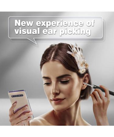 EGJoey Ear Wax Removal Tool with 1080 HD Wireless Endoscopic Camera and 9PCS Ear Spoons - Ear Cleaner Kit for iPhone, iPad, Android - Black - Buy Online on GoSupps.com