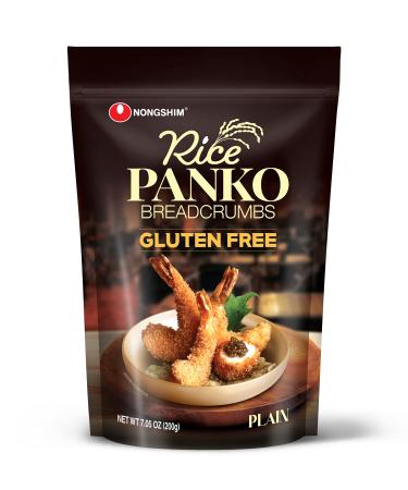 Nongshim Rice Panko Breadcrumbs Gluten Free 7.05-Ounce (Pack of 4)
