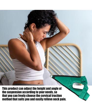 Naked Hempat Adjustable Cervical Traction Hammock - Steel Ring Neck Stretching Device | International Shipping - Buy Online on GoSupps.com