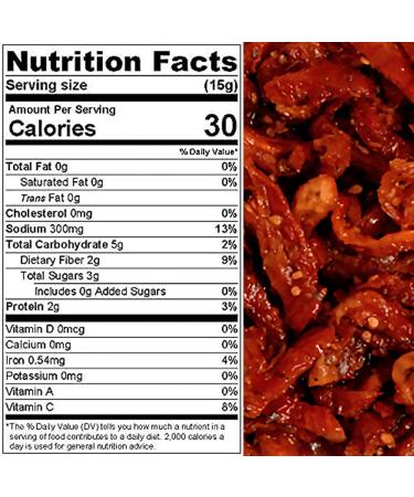 Super Red Julienne Cut Sun-Dried Tomatoes - 5 lbs (80 oz) Vacuum Packed by Presto Sales LLC - Buy Online on GoSupps.com