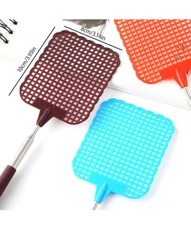 BAMFY 4 Pcs Telescoping Fly Swatter Heavy Duty Fly Swatters with Stainless Steel Handle Flyswatter for Indoor and Outdoor Flies Mosquitoes Wasps - Buy Online on GoSupps.com