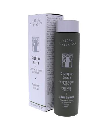 L'Erbolario Baobab & Green Coffee Shower Shampoo | Gentle Daily Use | Natural Essential Oils | Moisturizes & Adds Shine | 8.4 Oz - Buy Online on GoSupps.com