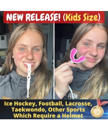 Oral Mart Strapped Mouth Guard (USA Flag & Vampire Fangs & 10 Best Colors) for Football  Lacrosse  Ice Hockey  Taekwondo  Flag Football (2 Sizes: Youth / Adult) - Sports Mouthguard with Strap for College Football  Ice Hockey  Lacrosse (Strapped  Youth & A - Buy Online on GoSupps.com