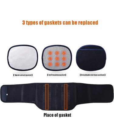 Buy Samnuerly Lumbar Support Belts for Men & Women - 5 Supportive Back Support Belts X-Large - All Seasons Sports Protection Heating Belts - Buy Online on GoSupps.com