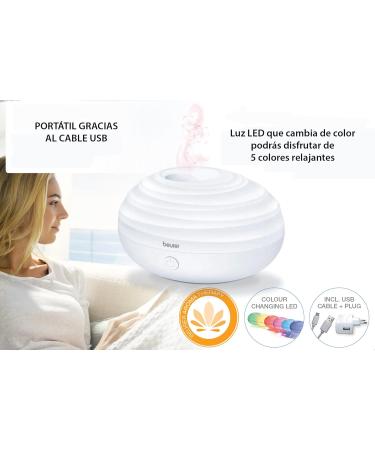 Buy Beurer LA 20 Aroma Diffuser - Ultrasonic Room Humidifier for Water-Soluble Aroma Oils | International Shipping Available - Buy Online on GoSupps.com
