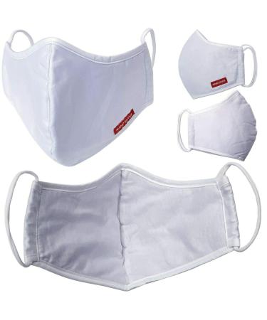 Face Mask NANOSILVER Antibacterial Washable Reusable 3-ply 94% (A)