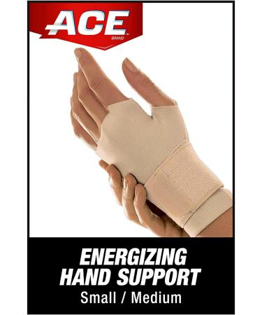 ACE Energizing Hand Support - Small/Medium Beige - 1 Pack - Buy Online on GoSupps.com