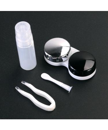 Rosenice Contact Lenses Mini Travel Case - Black Holder for Easy Storage | International Shipping - Buy Online on GoSupps.com