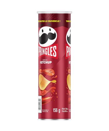 Pringles Potato Chips 5.5oz Ketchup Flavor from Canada - 1 Pack - Buy Online on GoSupps.com