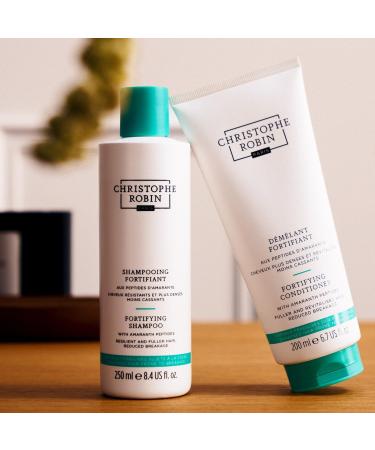 Christophe Robin Fortifying Conditioner with Amaranth Peptides Strengthens & Repairs Hair Reduces Breakage Nourishes & Softens for Healthy Hair - Buy Online on GoSupps.com