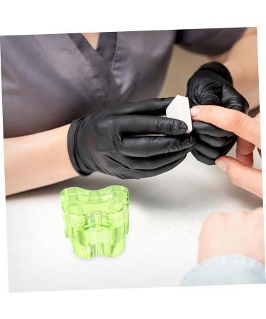 minkissy Glass Nail Cups Manicure Nail Dish Nails Dish Nail Art Dish Glass Nail Dish Nail Art Liquid Holder Dish for Acrylic Nails Professional Nail Dish Nail Supplies Crystal Glass Thicken 7x5.6cm Green - Buy Online on GoSupps.com