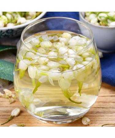 Th naturel base de plantes - 1 76 oz de th au jasmin de qualit sup rieure 50 g de bourgeons de jasmin blanc s ch s la fleur de jasmin - Buy Online on GoSupps.com