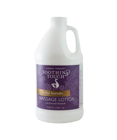 Soothing Touch W67341H Herbal Lavender Lotion 1/2 Gallon