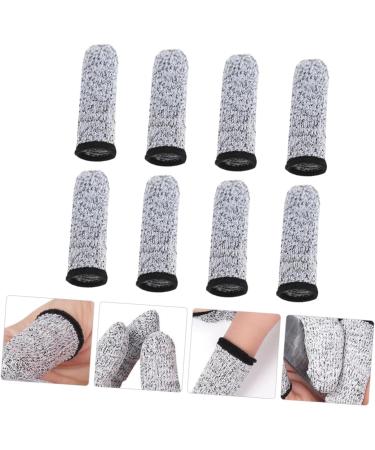 Buy NOLITOY Cut Resistant Gloves - 4 Pairs Fiber Finger Sleeves for Wood Carving & Safety Protection - Breathable Covers for Crafts & Work - Buy Online on GoSupps.com