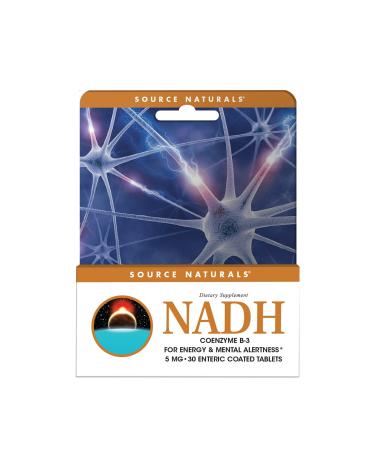 Source Naturals NADH CoEnzyme B-3 5 mg 30 Tablets