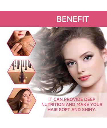 Strawberry Mint Hair Oil | Organic Growth Serum for Thin & Damaged Hair (2PCS) - Buy Internationally - Buy Online on GoSupps.com