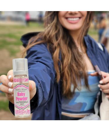 Infinix Baby Fresh Powder Fine Fragrance Mist 2 fl oz Pack of 4 Body Spray for Women Gentle and Long Lasting Perfume for Men & Women For Daily Use Baby powder 2 Fl Oz (Pack of 4) - Buy Online on GoSupps.com