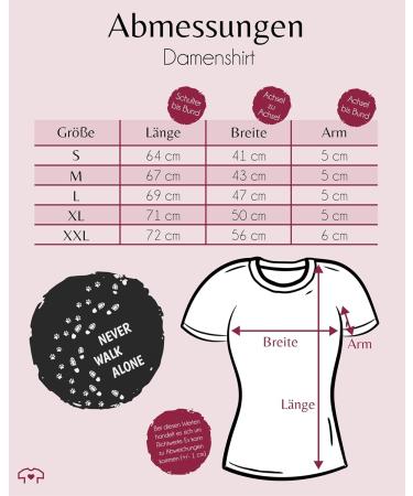 Shirtracer Women's Shirt - Never Walk Alone Paw Prints Gift for Dog Owners - Size XL - Buy Online on GoSupps.com