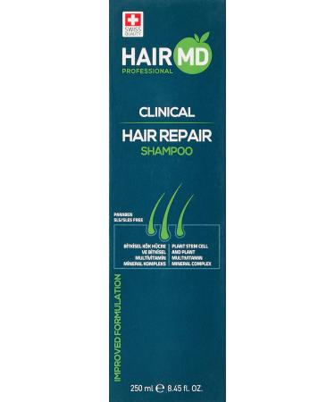 HairMD Hair Growth Shampoo - 250ml | Hair Loss & Regrowth Foam Treatment Biotin Keratin Collagen Pro Vitamin B5| For Slow Growing | Hair Growth Problems for Men and Women - Buy Online on GoSupps.com