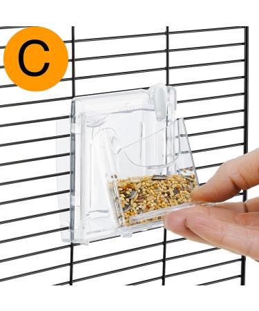 Buy Ferplast Bird Feeder 30 ml - Transparent (Pack of 1) | International Shipping Available - Buy Online on GoSupps.com