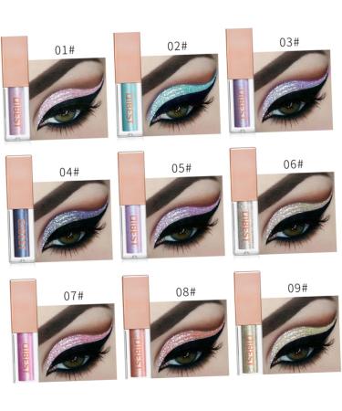 Balacoo 3 Pcs Liquid Eyeshadow Liquid Glitter Eyeshadow Metallic Makeup Eye Makeup Eye Shadow Eyeliner Matte - Buy Online on GoSupps.com
