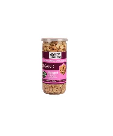 Blessfull Healing Organic Natural Vegan Himalayan Pakistani Salt Roasted Halves/Pieces Cashew Nuts Crunchy Kaju 500 Gram