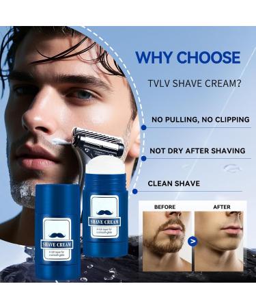 Cr me Raser Homme - Cr me Raser Visage 40g | Baume Rasoir Nettoyant 2-en-1 Pour Soin Maison & D placements - Buy Online on GoSupps.com