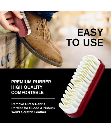 Stone and Clark Horse Hair Shoe Brush - Premium Quality Leather Polish Brush with Horse Hair Bristles - Beech Wood Handle - Ideal for Suede and Crepe Shoes - Buy Online on GoSupps.com