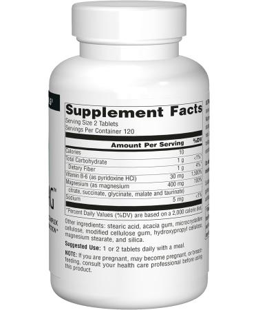 Source Naturals Ultra-Mag High-Efficiency Magnesium Complex - 240 Tablets - Muscle & Nerve Support - Buy Online on GoSupps.com