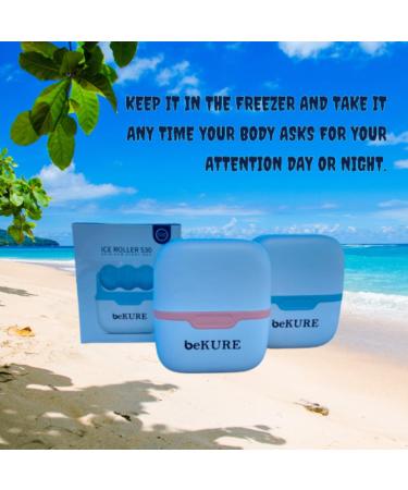 Blue Ice Roller for Face & Eye Reduce Puffiness Relieve Migraine Pain & Enhance Skin Care - Buy Online on GoSupps.com