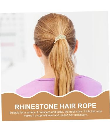 minkissy Pearl Hair Clip Girl Hair Accessories Girls Hair Accessories Girls Hair Ties Rhinestone Hair Clips Decorative Hair Scrunchies Hair Accessory Girl Hair Holder Rubber Band Miss Wild - Buy Online on GoSupps.com