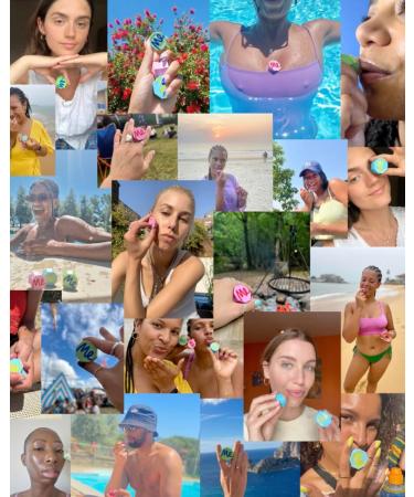  G'ME Coco Shine Subtle Glow Balm for Lips Cheeks & Eyes Vitamins A C & E Containing Mango Butter Jojoba Oil Ginseng Oil & Cocoa Butter - Buy Online on GoSupps.com