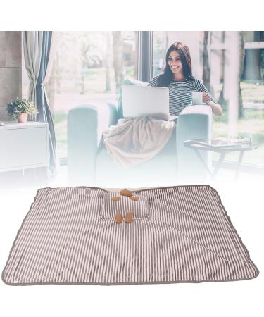Buy USB Heating Ceiling & Blankets | Soft Heated Neck Shoulder Wrap & Pillow | 5V Electric Throws | Bear Striped Gray - International Shipping - Buy Online on GoSupps.com
