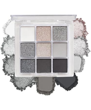  G n rique Eyeshadow Palette Smoky Makeup Matte Shimmer High Pigment 9 Colour Shadow Set Blendable Gothic Cosmetics Eye Makeup for Women and Prom Parties Nine Colors - Buy Online on GoSupps.com
