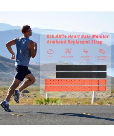 Fitspur Replacement Heart Rate Monitor - Compatible with OTF & Orange Theory Fitness - 4 Pack - Buy Online on GoSupps.com