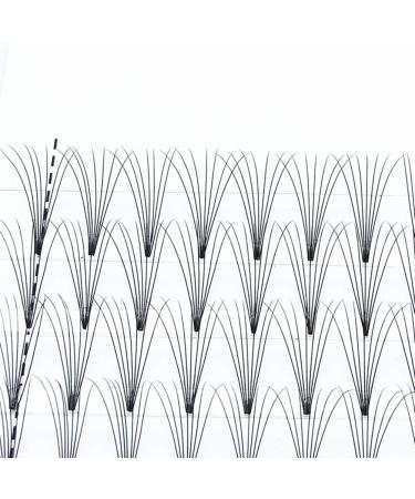 120pcs 7D Volume Fans 0.07mm D Curl Eye Lashes Extensions - 11MM - Buy Online on GoSupps.com