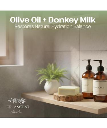  Dr.Ancient Dr.Ancient Organic Donkey Milk Soap Bar Natural Traditional Antique Handmade Anti Aging Skin Lightening Moisturizing Chemical Free 140g (Pack of 2) - Buy Online on GoSupps.com