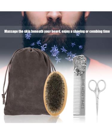 Durable Stainless Steel Bar Set for Men | Rust-Free Quick-Drying & Easy to Clean - Scissors Brushes & Comb Included - Buy Online on GoSupps.com