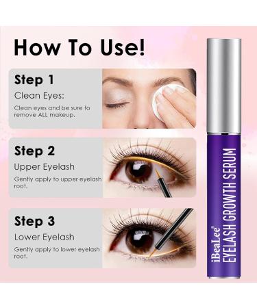 Premium Eyelash Growth Serum | Boost Length & Thickness | Vegan Cruelty-Free Eyebrow Enhancer - Buy Online on GoSupps.com