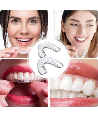 Bisienya 4PCS Mouth Guard for Teeth Grinding and Clenching Anti Grinding Mouth Guard for Sleeping at Night Reusable Mouth Guards Grinding Teeth to Prevent Bruxism for Adults & Kids(with Storage Box) - Buy Online on GoSupps.com