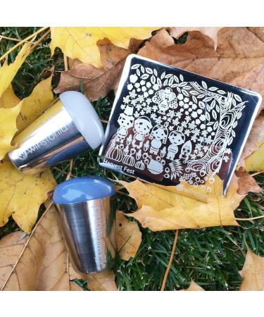 Winstonia Jumbo Nail Art Stamper with Soft Marshmallow Pad - Milky White - Buy Online on GoSupps.com