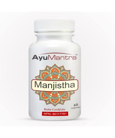 Ayumantra Organic Manjistha Tablets (Rubia cordifolia) - 90 Tablets 1000 mg - Buy Online on GoSupps.com