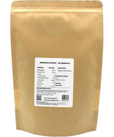 Thames Organic 500g Organic Risotto Rice - Certified Non-GMO Vegan Resealable Bag - Buy Online on GoSupps.com