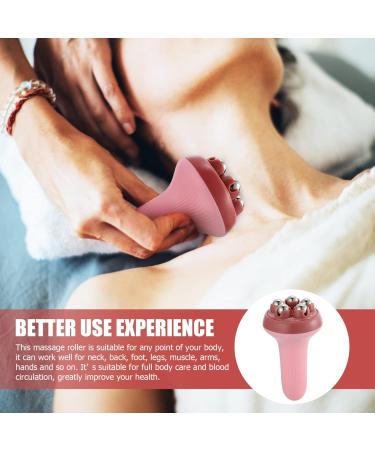 Practical Body Massagers - Massage Roller & Stick for Full Body & Face | Ice Roller & Muscle Trigger Tool | Pink - 14.5x7.5x7.5CM | Shop Now - Buy Online on GoSupps.com