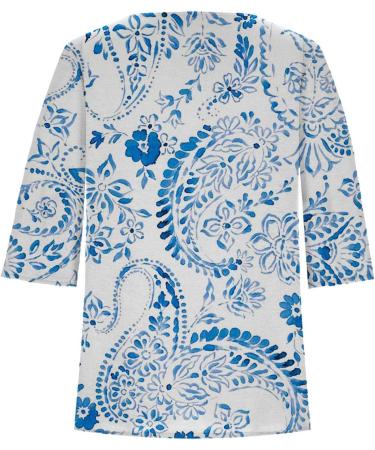 Womens Sweatshirts UK: Side Button Tops & Long Sleeve Square Neck Shirts in Black Hoodies - Blue, S-XXL | tsaChick WYB47 - Buy Online on GoSupps.com