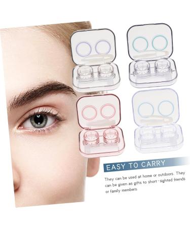 Ultechnovo 4 Series Box Storage - Stylish Contact Lens Applicator & Cosmetic Container for Eye Care - Buy Online on GoSupps.com