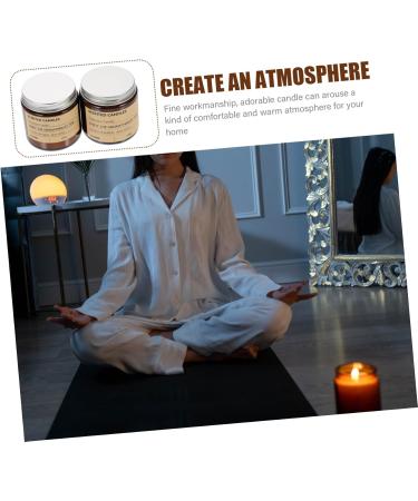 FRCOLOR 2pcs Christmas Scented Candles - Large Wedding Decor Soy Wax Home Accessories Perfect Holiday Scents - Buy Online on GoSupps.com