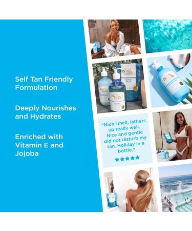 Staycation Bundle: Bondi Sands Coconut Body Wash, Gradual Tanning Milk, Dark Self Tan Foam, Exfoliation Mitt - $65 Value - Buy Online on GoSupps.com