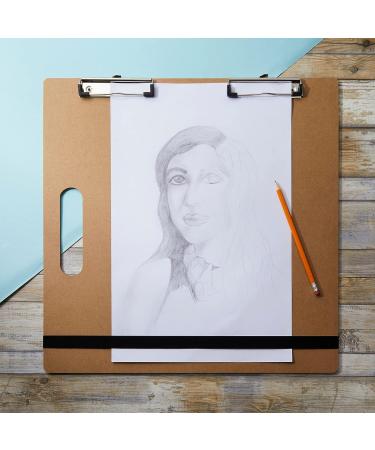 Artist Sketch Board with Double Clips - 18x18 Inch (2 Pack) for Art Classroom, Studio & Field - Buy Online on GoSupps.com